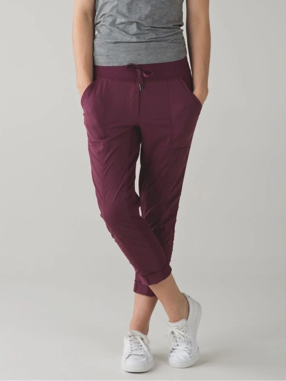 Lululemon Street To Studio Pant in Red Grape Women’s Size 8